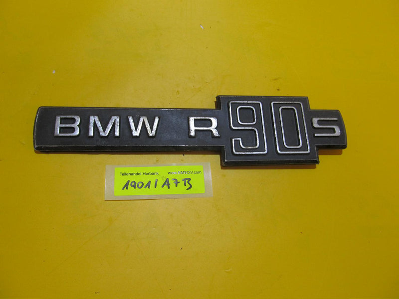 BMW R90 S Emblem Typenschild Platte Schriftzug Typenschild 1259369 type plate