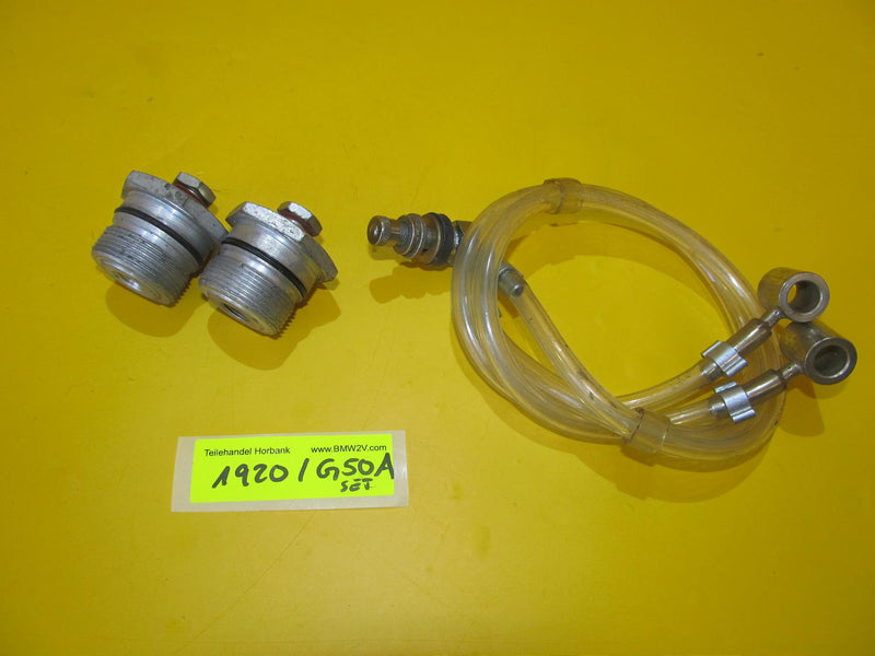 BMW R100 R80 G/S ST RS RT 80-84 Set Stützlager Federlager für Gabel Druck Ventil