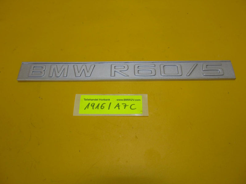 BMW R60 /5 Stück Emblem Typenschild Platte Schriftzug Typenschild type plate