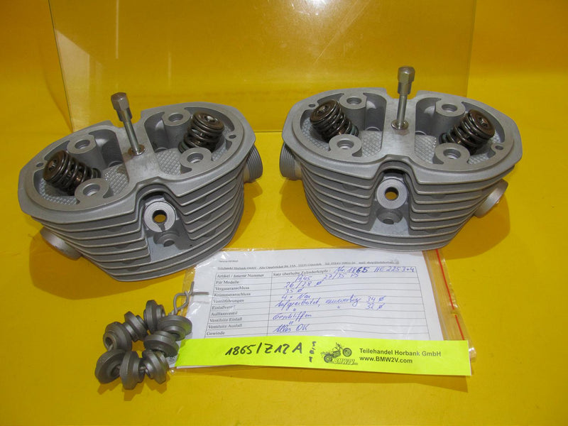 BMW R45 R65 Satz Zylinderkopf überholt 34/32mm 78-84 NEUWERTIG Cylinderhead