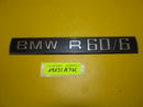 BMW R60 /6 Emblem Typenschild Platte Schriftzug Typenschild -NEU- type plate
