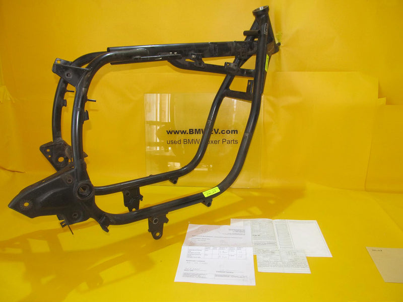 BMW R80 G/S R80ST G65GS Rahmen Hauptrahmen mit Brief 1.Hand main frame