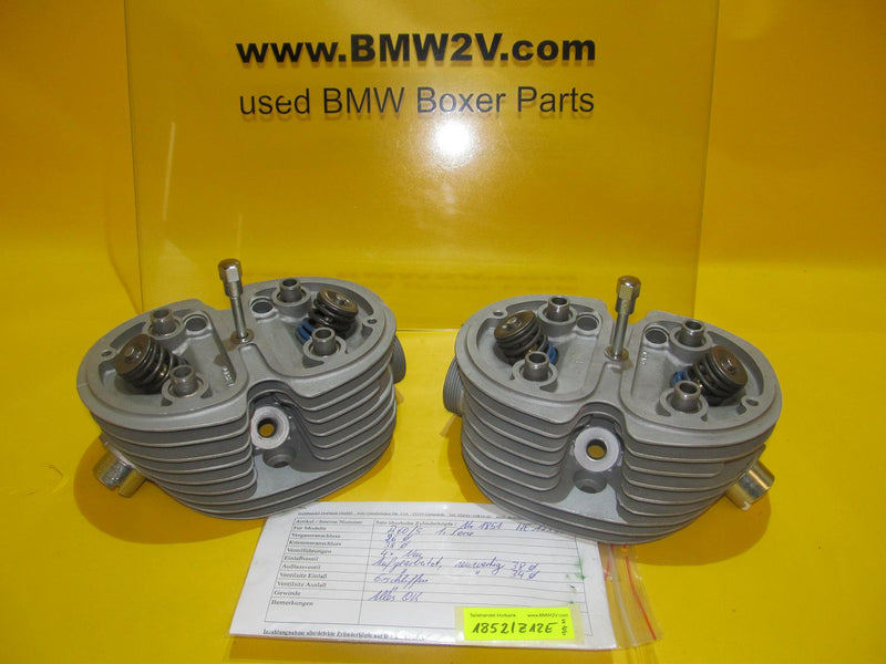 BMW R60 /5 Satz Zylinderkopf -überholt- 38/34mm NEUWERTIG Cylinderhead set