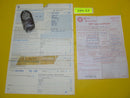 BMW R60 /6 Fahrzeug Brief Dokumente Typenschild vegicle registation document GB