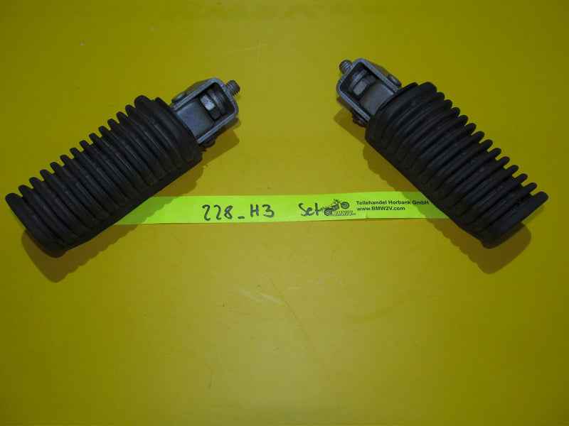 BMW R100 R80 R65 Set Fußrasten hinten 85-95 footrest rear