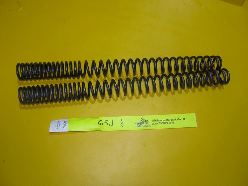BMW R100R R80R K75 Set Gabelfedern 4,5mm 2312706 380mm fork spring