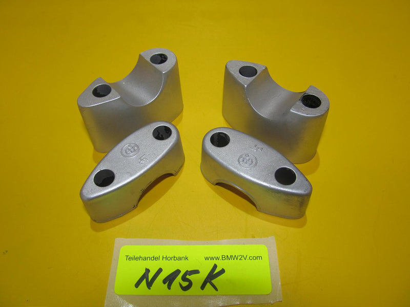 BMW R100 R80 R65 Monolever Satz Lenkerböcke für 22mm Lenker handlebar mounts