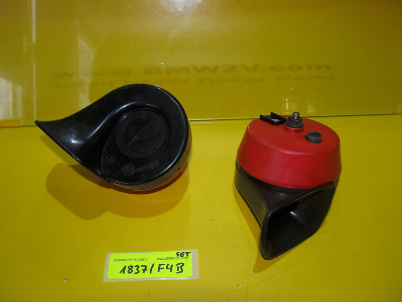 BMW R100 R80 R65 Satz Hupe 12V L+H Oldtimer Guzzi Ducati Italy horn set