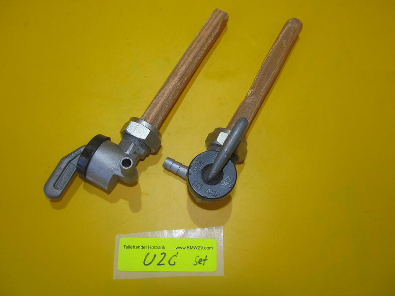 BMW R100 R80 R65 R45 Set Benzinhahn Karcoma -überholt- petrol tap