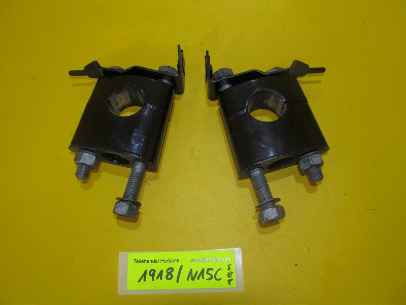 BMW R100 R80 RT Monolever Satz Lenkerböcke für 22mm Lenker handlebar mounts
