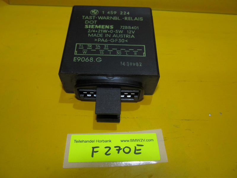 Tast Warn Blinkrelais Relais BMW R80 R100 GS R 91-95 Siemens 72BB401 1459224 relay