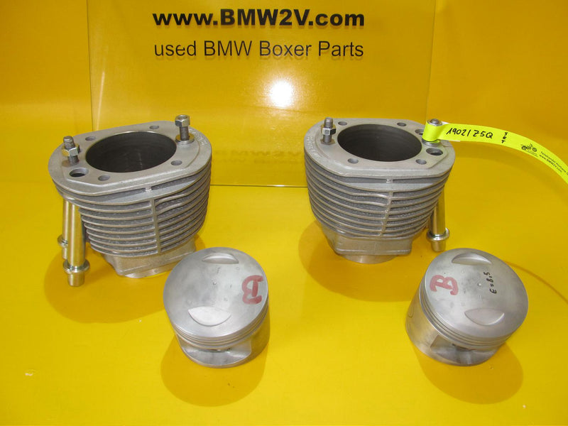 BMW R100 GS R RT Paar Kolben und Zylinder Nikasil 93,97 E=8,5 cylinder piston set
