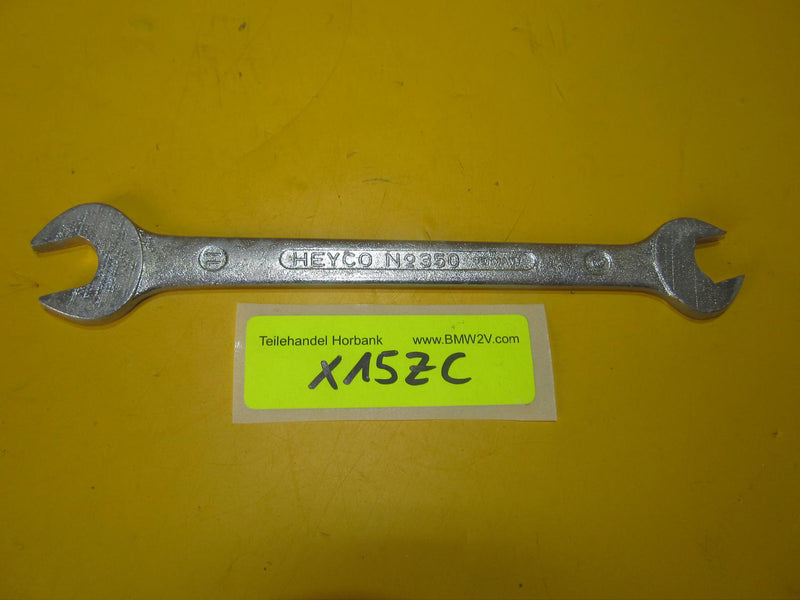 Doppelgabelschlüssel Maulschlüssel Heyco 9-11 Bordwerkzeug Made in Germany