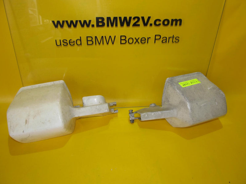 BMW R100 GS R80 G/S Set Handschutz weiss 80-89 2303471 2303472 handguard