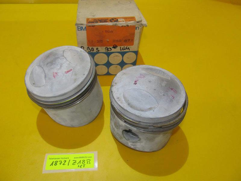 BMW R90S Satz K&S Kolben 89,965 für Stahl Zylinder (0-Maß) NOS piston set