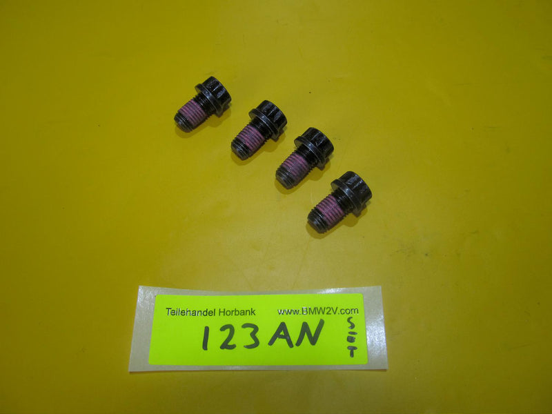 BMW R100 R80 R75 R69 R60 R50 Set (4) Schraube Kardanwelle Getriebe M8x1 cardan screw