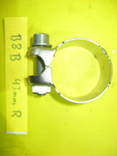 Spann Schelle Krümmer Sammler Auspuff rechts 43mm BMW R100 R80 Monolever 85-95