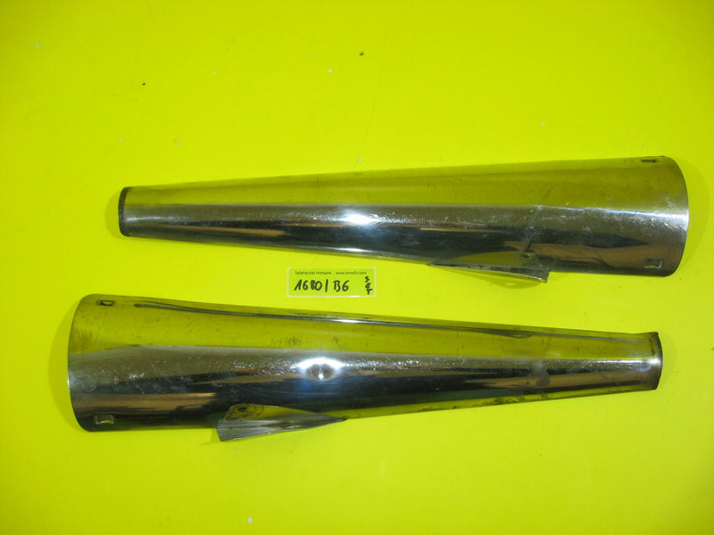 BMW R100 R90 R80 R75 R60 Satz Hitzeblech für Schalldämpfer