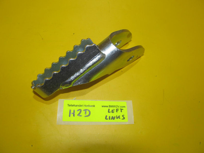 BMW R100 R80 GS G/S Fußraste vorne links verzinkt 1242017 footrest left