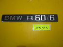 BMW R60 /6 Stück Emblem Typenschild Platte Schriftzug Typenschild type plate