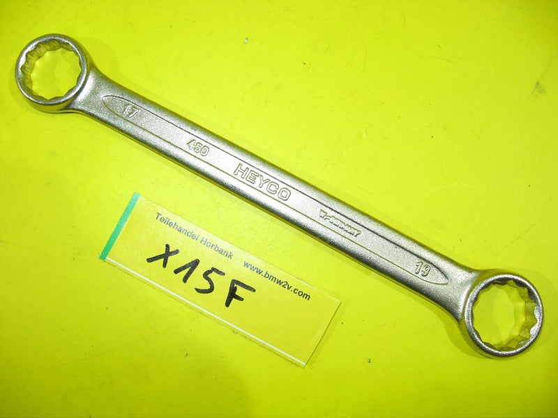Doppelringschlüssel 17-19 Heyco BMW Bordwerkzeug