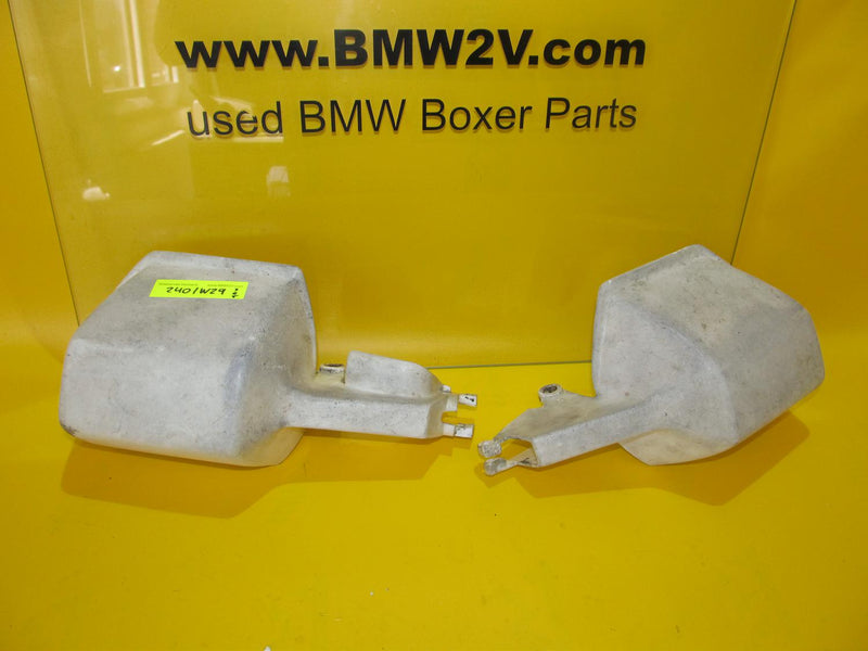 BMW R100 GS R80 G/S Set Handschutz weiss 80-89 2303471 2303472 handguard