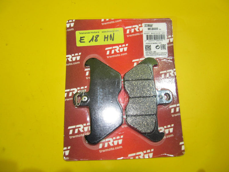 Bremsbeläge vorne MCB680 BMW R100R R80R K1 K100RS K1100RS K1100LT brake pads