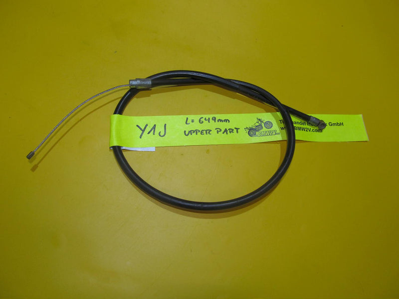 BMW R100 R80 R65 R45 Starterzug Chokezug oben Flachlenker L=649mm 1242593 cable