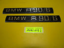BMW R90 /6 Set Emblem Typenschild Platte Schriftzug type plate