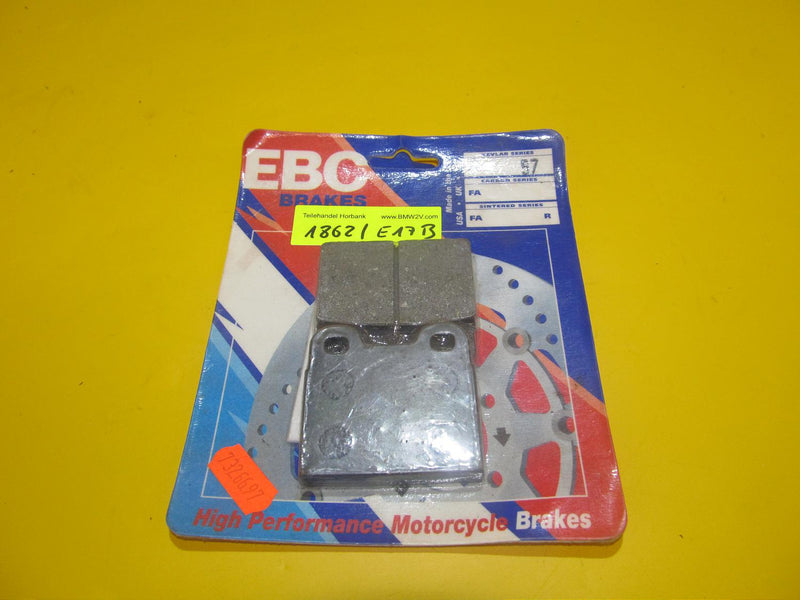 BMW R45 R65 Bremsbeläge EBC FA57 Motorrad 55,6mm Brake pads