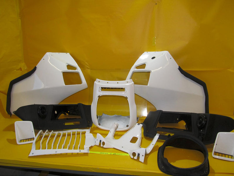 BMW R100 R80 RT Verkleidung Set weiss nicht komplett fairing set