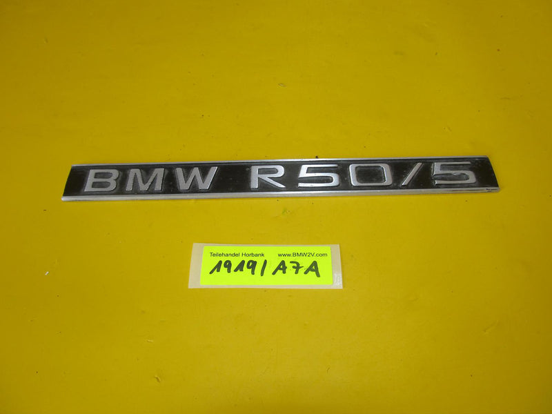 BMW R50 /5 Stück Emblem Typenschild Platte Schriftzug Typenschild type plate