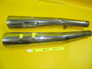 Schalldämpfer Auspuff Set VA 46mm BMW R100 R80 R65 Zeuna ZS433/434 muffler