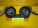 Set Racimex Quarz Uhr + Öl Thermometer 52mm mit Gehäuse clock + oil temp