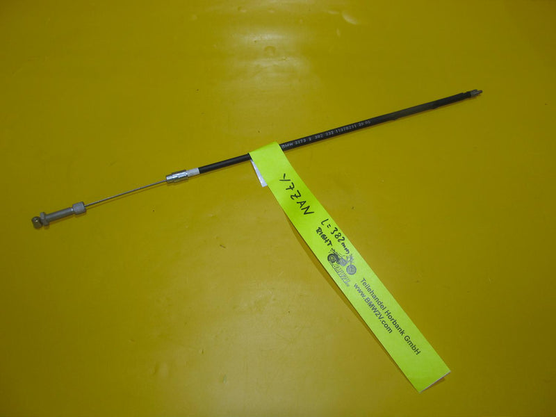 BMW R80 G/S ST R45 R65 Gaszug rechts unten L=382mm 2302232 throttle cable right