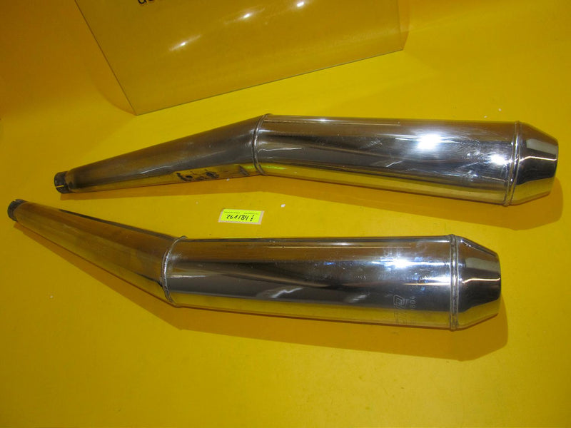 BMW R45 R65 Satz Schalldämpfer Auspuff Sito TPSI 1804 35mm muffler