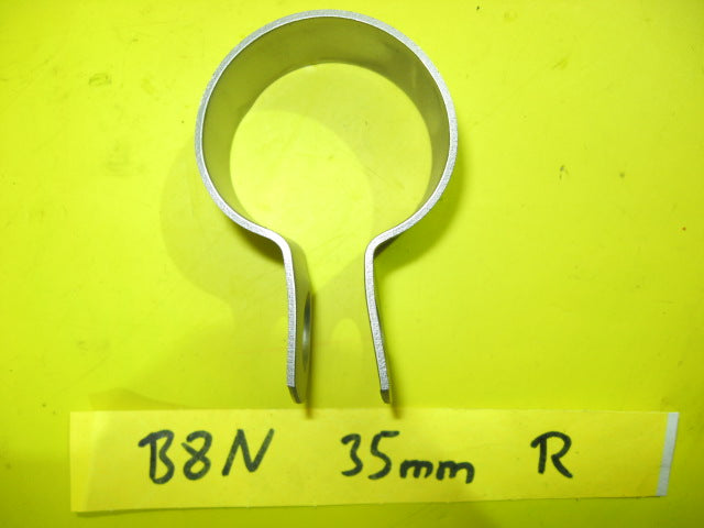 Halte Schelle Krümmer rechts links 35mm BMW R45 R65 exhaust pipe clamp