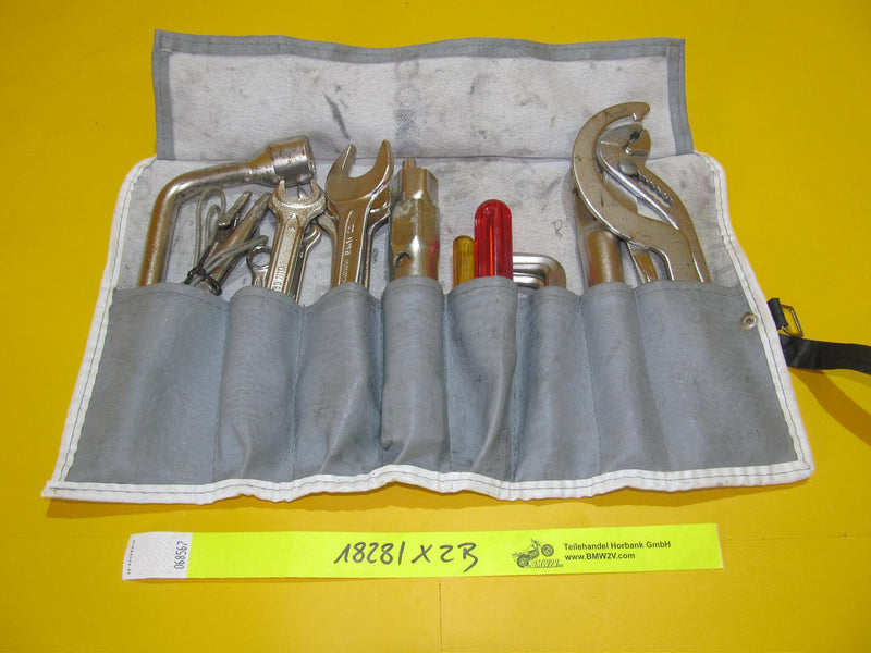BMW R100R R80R Bordwerkzeug mit Hakenschlüssel Werkzeug tool kit