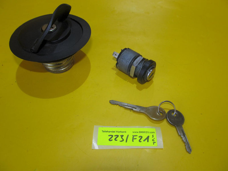 BMW R100 R90 R80 R75 R65 R45 Schlossatz Zündschloss 4-stufig Tankdeckel lock kit