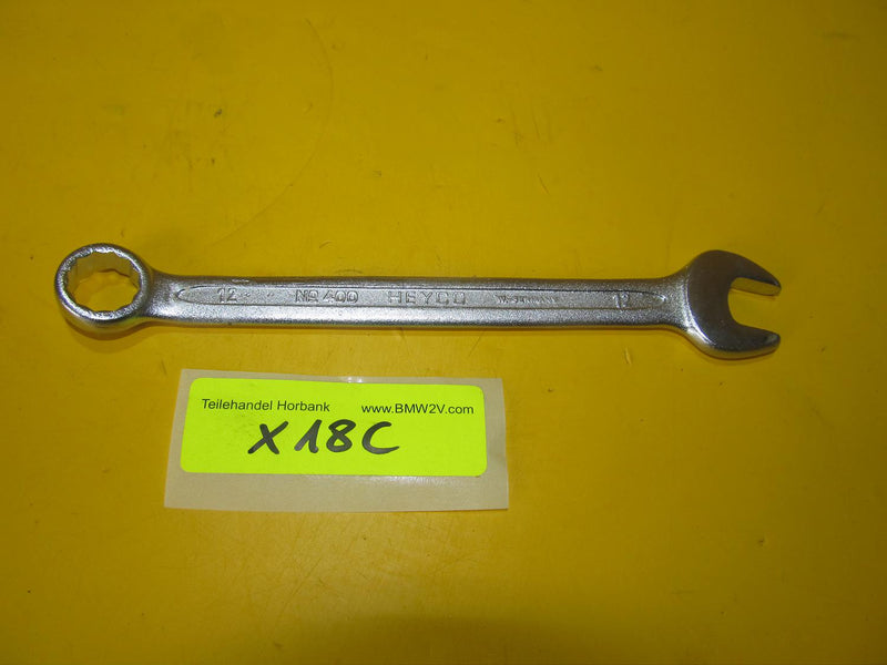 Gabel-Ring Schlüssel Maulring 12mm Heyco Bordwerkzeug Made Germany tool wrench