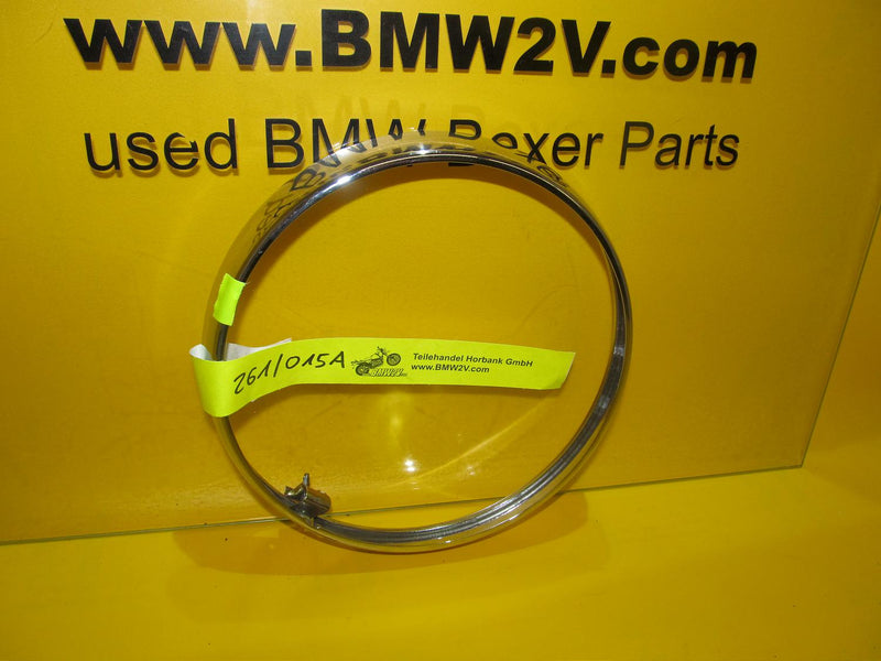 BMW R100 R90 R80 R75 Chromring Zierring Haltering für 180mm Scheinwerfer
