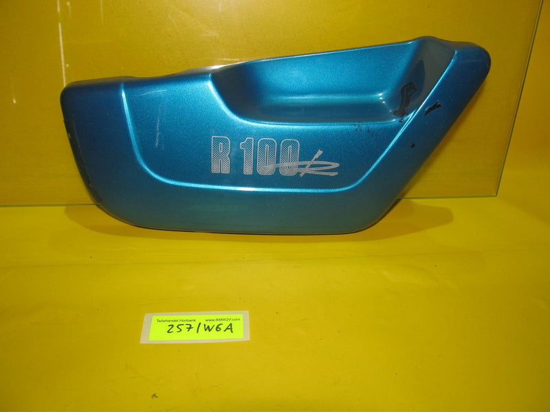 BMW R100R R80R Seitendeckel links 2307377 side cover left türkis