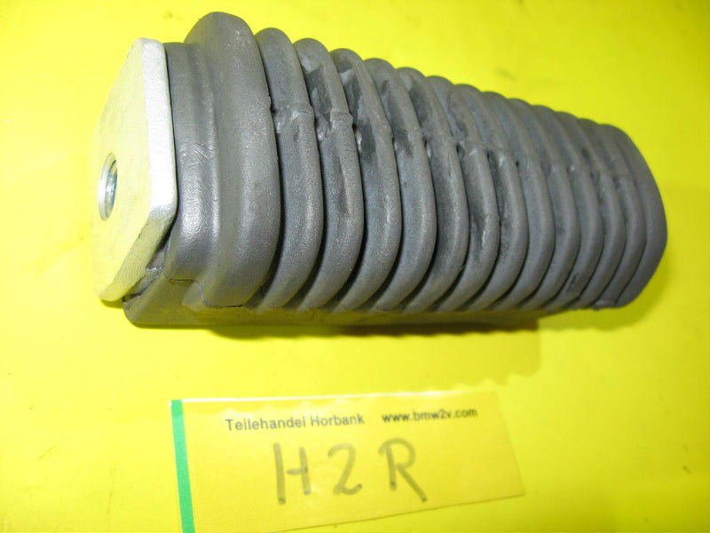 BMW R100 R80 RT RS Monolever Fußraste vorne mit Gummi 2302312