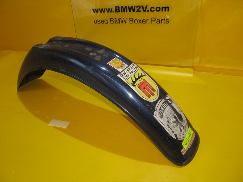 bmw r 80 schutzblech BMW R80 G/S R65GS hohes Schutzblech vorne blau high front fender blue