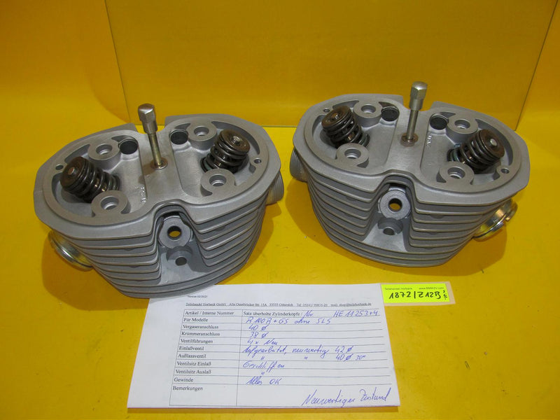 BMW R100 GS R100 Satz Zylinderkopf -überholt- NEUWERTIG 42/40mm Cylinderhead