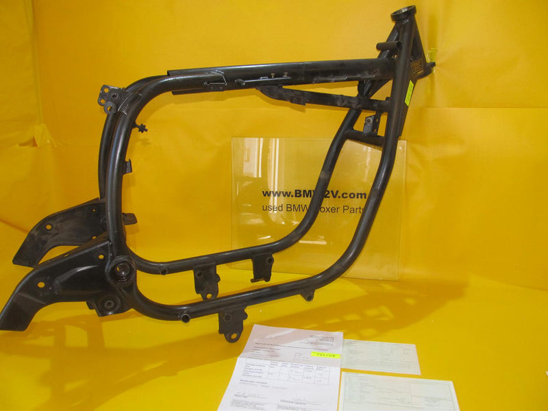 BMW R65 R45 Rahmen Hauptrahmen mit Brief 1978 33kW motorcycle main frame