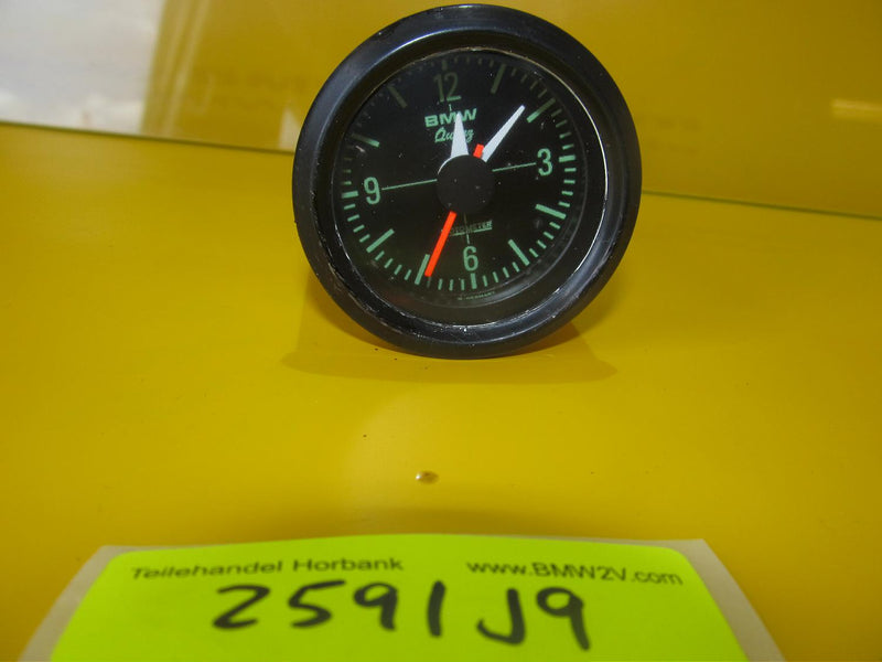 BMW R100 R80 R65 R45 Motometer Quarz Uhr 52mm grüne Ziffern clock horloge