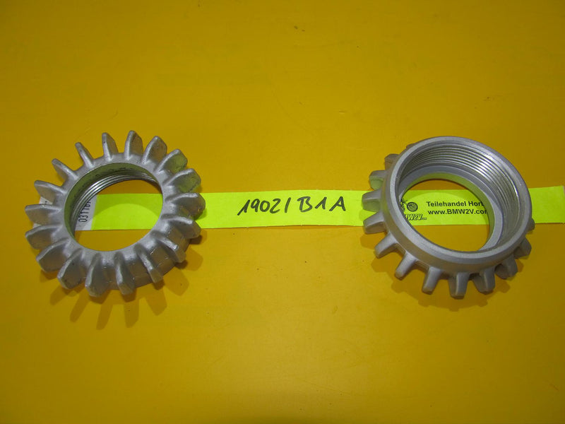 BMW R80 R100 R RT RS GS 52mm Auspuffmuttern Sternmuttern Exhaust star nut