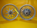 BMW R100 S RS RT 77-80 Set Vorderrad 2.15x19 + Hinterrad 2.75x18 Felge SB wheel