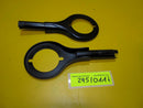 BMW R60 R75 R80 R90 R100 /6 /7 Set Blinkerhalter lang 1233943 light clamps
